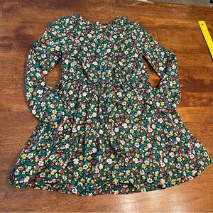 Mini Boden Floral Kids Dress - Multicolor with pockets size 8-9